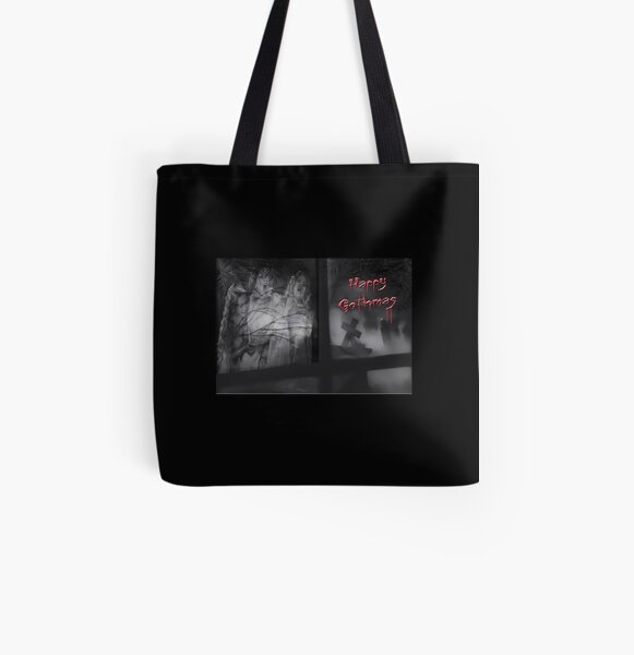 Happy Gothmas All Over Print Tote Bag