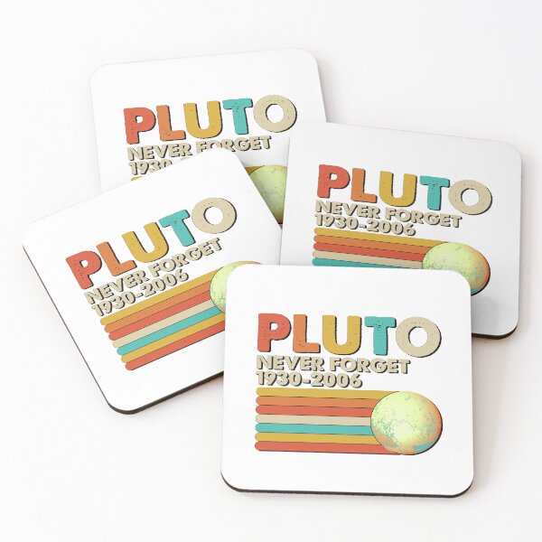 Item preview, Never Forget Pluto Retro Style designed and sold by Snick24.