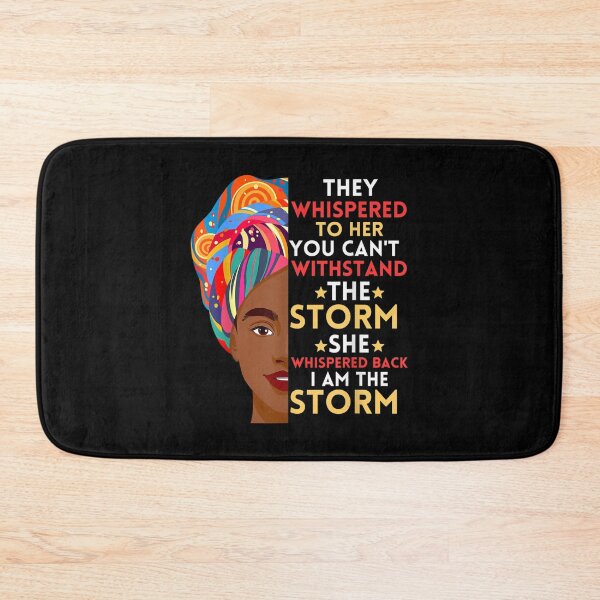 Item preview, Black History African Woman Afro Américain I Am The Storm  designed and sold by brita797.