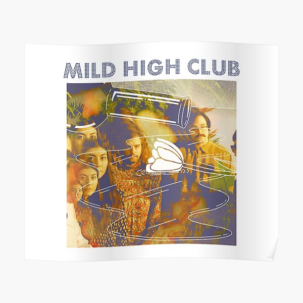 Póster «Mild High Club - Cronología (edición retro)» de LivVilaVida |  Redbubble