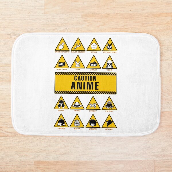 Item preview, Anime Signs - Caution designed and sold by manoystee.