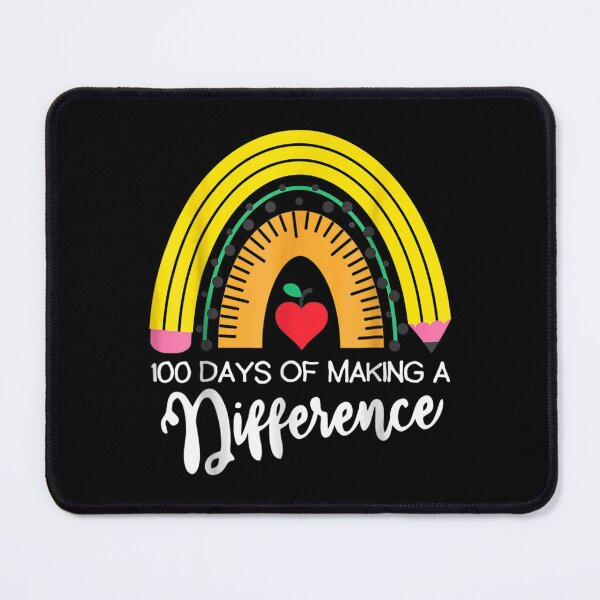 Item preview, 100 Days Of Making A Difference 100th Day Of School Teacher  designed and sold by amyadt77.