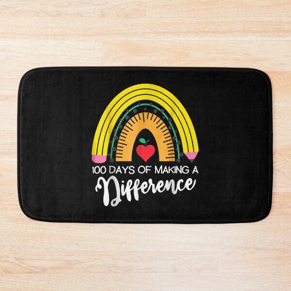 Item preview, 100 Days Of Making A Difference 100th Day Of School Teacher  designed and sold by amyadt77.