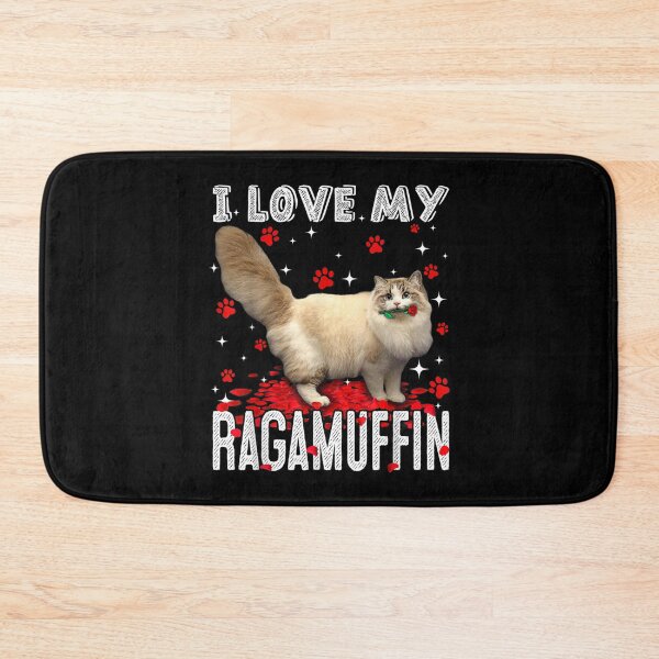 Item preview, Funny I Love My Ragamuffin Valentine Cat Lover  designed and sold by amyadt77.