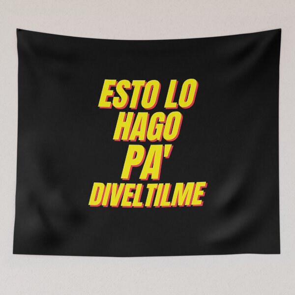 Item preview, Residente boricua | bizarap | esto lo hago pa diveltilme designed and sold by wear4gamers.