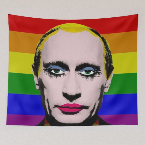 Item preview, Putin in Drag - Banned in Russia designed and sold by Thelittlelord.