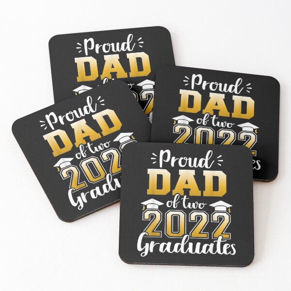 Item preview, Mens Proud Dad Of Two Class Of 2022 Graduates Twins Graduation  designed and sold by brita797.