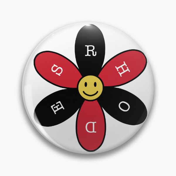 Item preview, Cute Rhodes College Flower Sticker designed and sold by anna621.