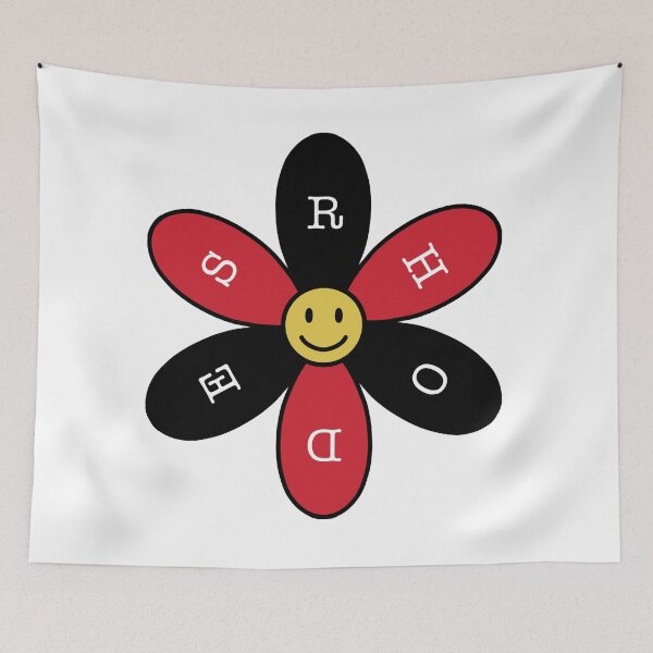 Item preview, Cute Rhodes College Flower Sticker designed and sold by anna621.