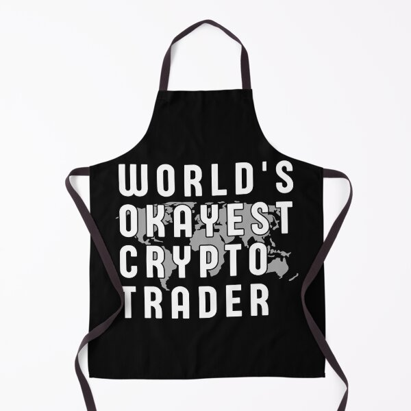 Item preview, Worlds Okayest Crypto Trader (Cryptocurrency Trader Gift) designed and sold by i-longmanshop.
