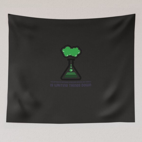 Item preview, The Difference between Science and Screwing Around Sticker designed and sold by Dennyulz.