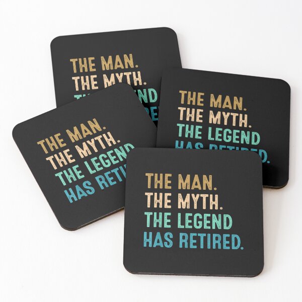 Item preview, Retired 2022 The Man Myth Legend Has Retired Retirement Gift  designed and sold by amyadt77.
