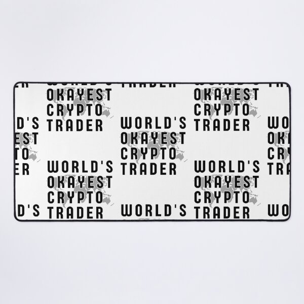 Item preview, Worlds Okayest Crypto Trader (Cryptocurrency Trader Gift) designed and sold by i-longmanshop.
