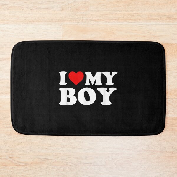 Item preview, I Love My Boy Red Heart  designed and sold by amyadt77.
