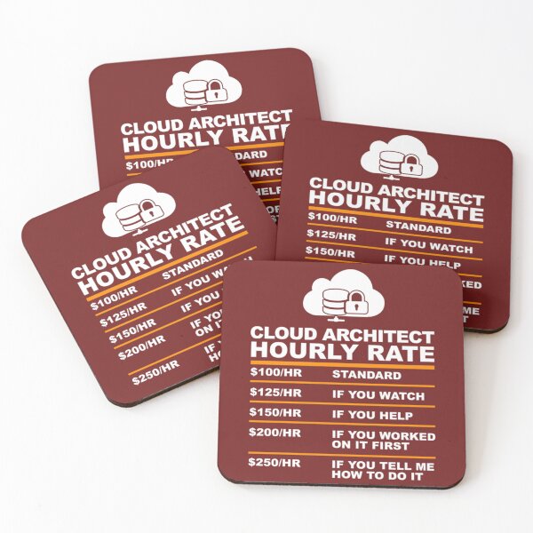 Item preview, CLOUD ARCHITECT HOURLY RATE usd   designed and sold by bestskins17.