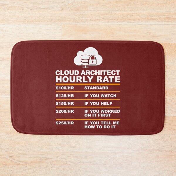 Item preview, CLOUD ARCHITECT HOURLY RATE usd   designed and sold by bestskins17.