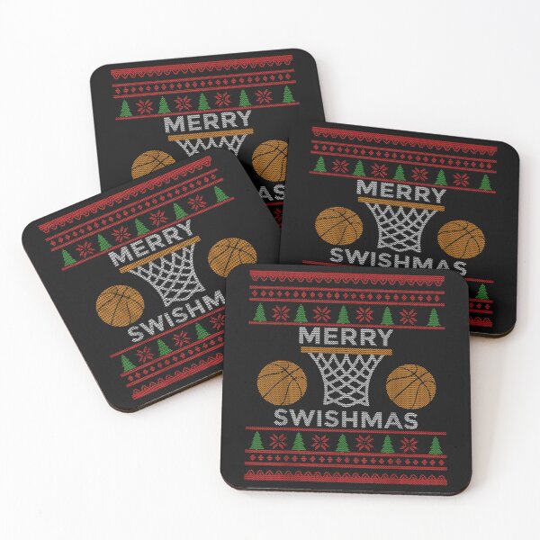 Item preview, Merry Swishmas Basketball Funny Cool Boy Christmas Gift  designed and sold by amyadt77.