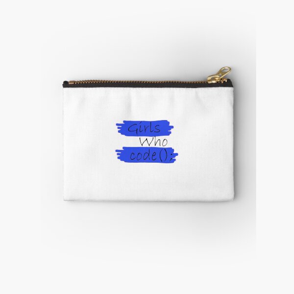 Item preview, Girls who code() -Blue designed and sold by ECKDesign.