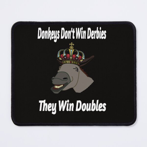 Item preview, Donkeys Win Doubles Essential T-Shirt designed and sold by ManuelBodmayr.