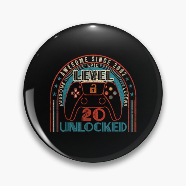 Item preview, 20 Birthday Gifts Level 20 Unlocked 20 Year Old  designed and sold by brita797.