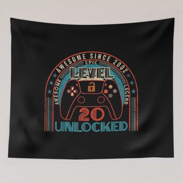 Item preview, 20 Birthday Gifts Level 20 Unlocked 20 Year Old  designed and sold by brita797.