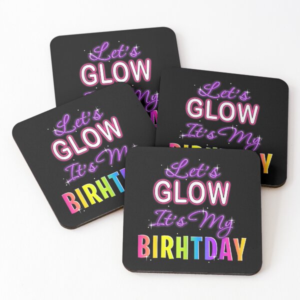 Item preview, Cool Let's Glow Birthday Funny Boy Girl Rainbow Women Men  designed and sold by brita797.