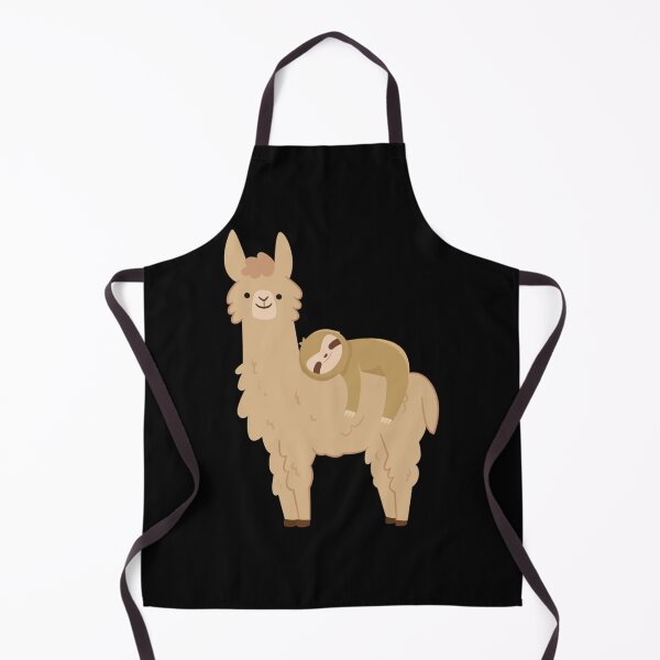 Item preview, Adorable Sloth Relaxing on a Llama  Funny Llama Sloth Classic . designed and sold by BelindaShepard3.