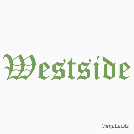 Westside: Stickers | Redbubble