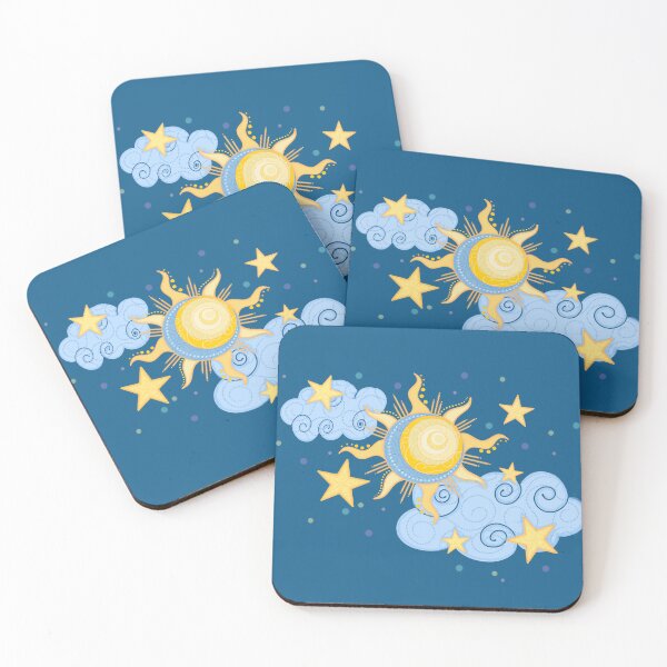 Item preview, Sun and Moon Celestial Art designed and sold by Alondra.