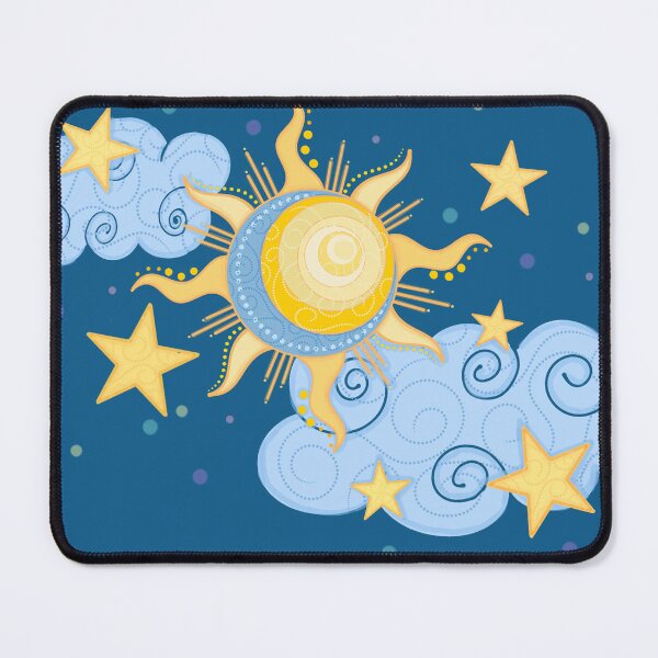 Item preview, Sun and Moon Celestial Art designed and sold by Alondra.