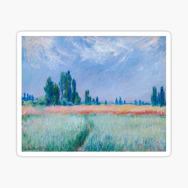 Item preview, Claude Monet - The Wheat Field, 1881 designed and sold by artcenter.