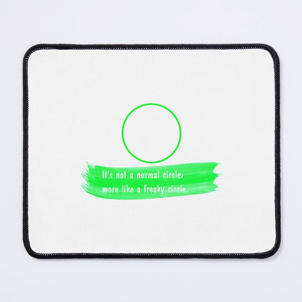 Item preview, Freaky Circle Green designed and sold by CerysClark.