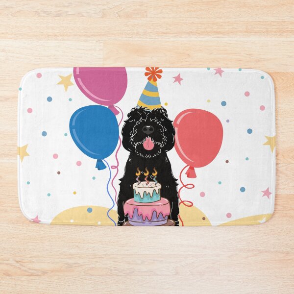 Item preview, Happy Birthday Black Sheepadoodle  designed and sold by Lulupainting.