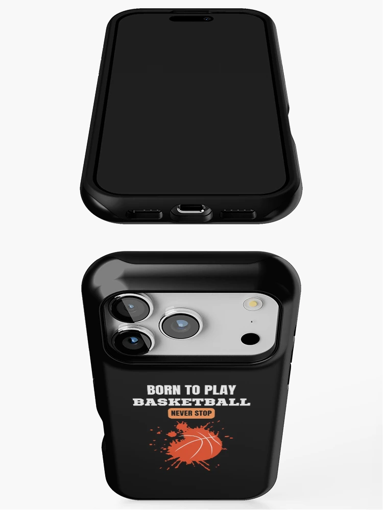 Thumbnail 3 of 4, iPhone Case, Basketball Routine designed and sold by theredsharp.