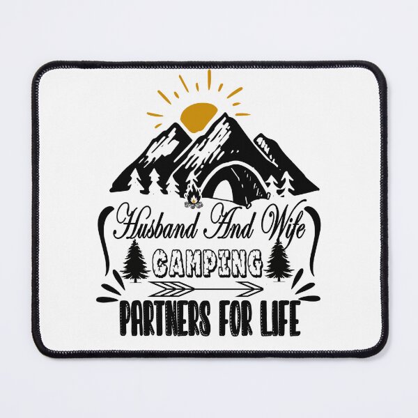 Item preview, Husband And Wife Camping Partners For Life, love designed and sold by ESAMSTORE.