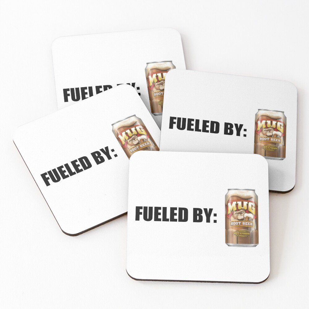 Fueled By MUG root beer Art Board Print for Sale by Ugly Bugs