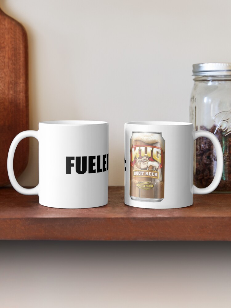 Fueled By MUG root beer Art Board Print for Sale by Ugly Bugs