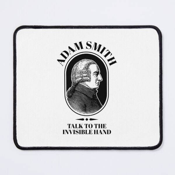 Item preview, Adam Smith Funny Economics Professor Invisible Hand   Sticker designed and sold by CorneliaFischl.