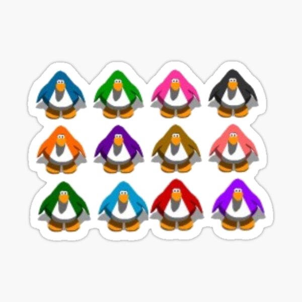 Club Penguin DS Games Sticker for Sale by smileygrrl