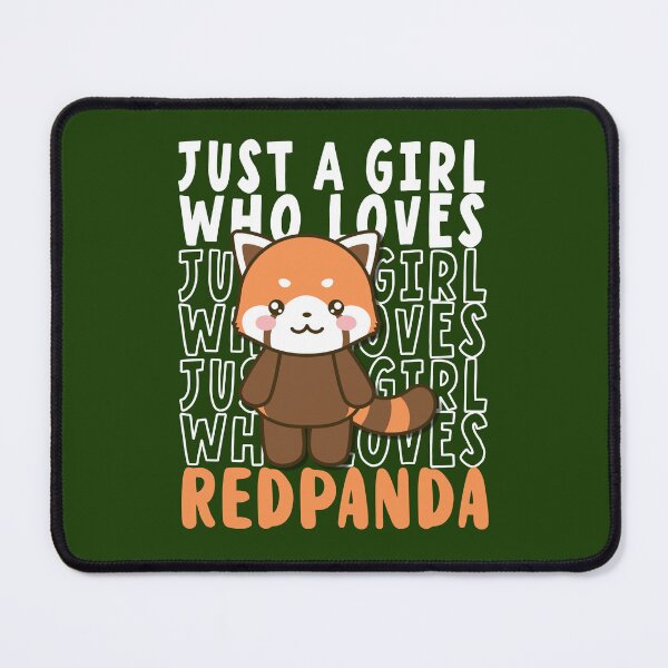 Item preview, Just A Girl Who Loves  red panda  designed and sold by samah82.