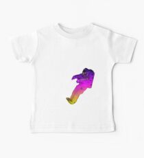 astronaut rainbow space sci-fi Baby Tee
