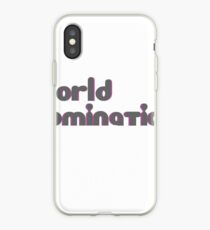 Vinilo o funda para iPhone Dominación mundial