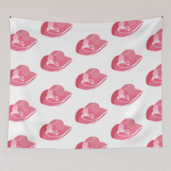 Item preview, pink preppy cowboy hat designed and sold by ViviTV.