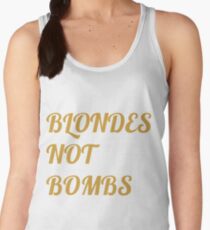 Flight of the Conchords Blondes Not Bombs Women's Tank Top