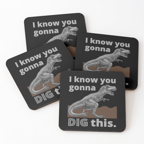 Item preview, I know you gonna DIG this - T-Rex. designed and sold by JockArts.