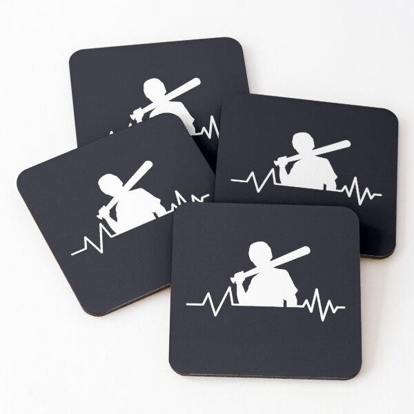 Item preview, Baseball Heartbeat Pulse, Funny Baseball designed and sold by HolyWater SHOP.
