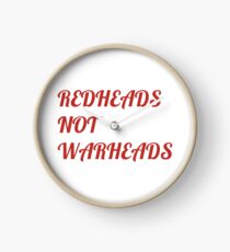 Flight of the Conchords Redheads Not Warheads Clock