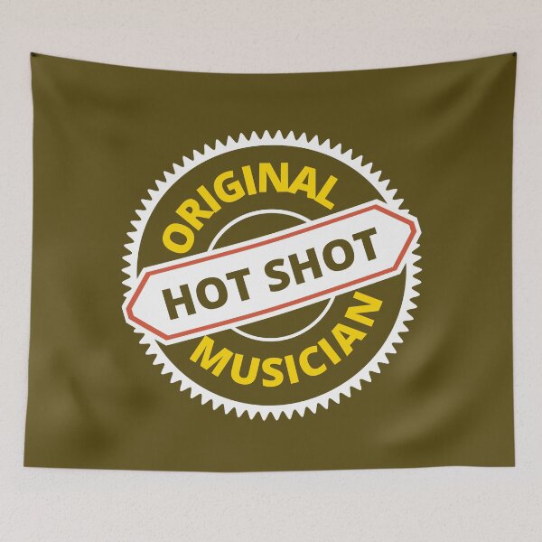 Aperçu de l'œuvre Hot Shot Original Musician - Amateurs de musique | Citations de musicien créée et vendue par Delandor.