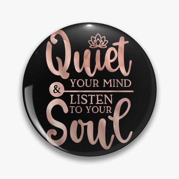 Item preview, Quiet Your Mind And Listen To Your Soul designed and sold by SimplyCosmic11.