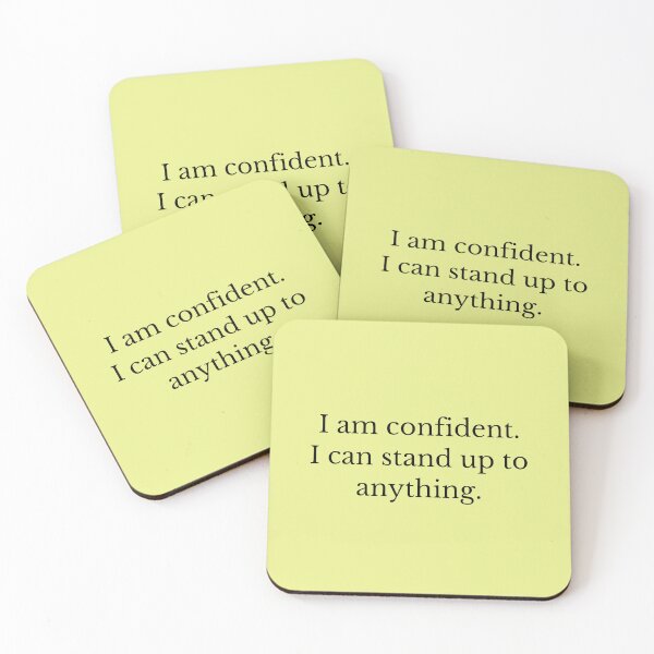 Item preview, I Can Stand Up To Anything - Affirmations designed and sold by Manifest-Life.
